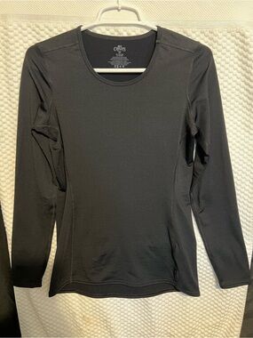Hot Chillys Women's Black Long-Sleeve Performance Tee